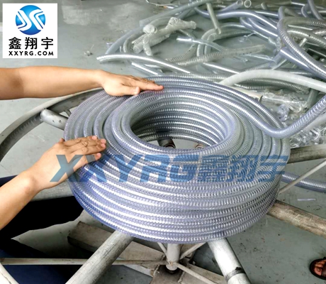 透明鋼絲增（zēng）強軟管