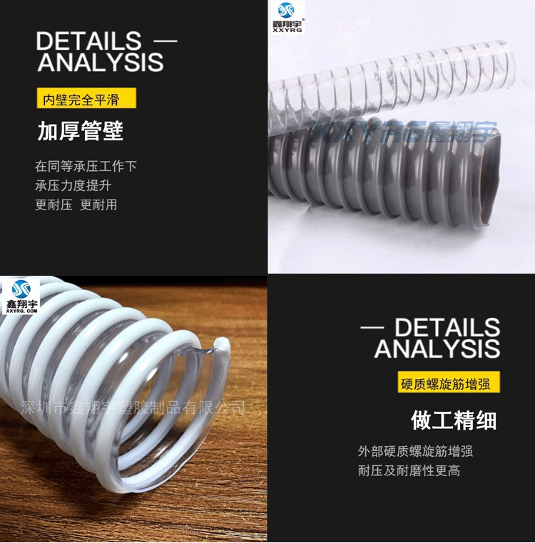 PVC塑（sù）筋增強軟管